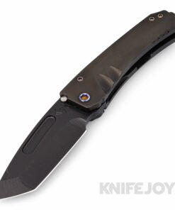 Medford Knives Midi Marauder S35VN PVD Tanto Blade with PVD Handles/ Flamed Hardware and Clip