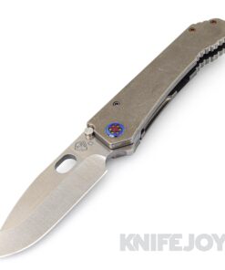 Medford Knives 187 DP D2 Tumbled Blade with Tumbled Handles/ Flamed Hardware and Clip
