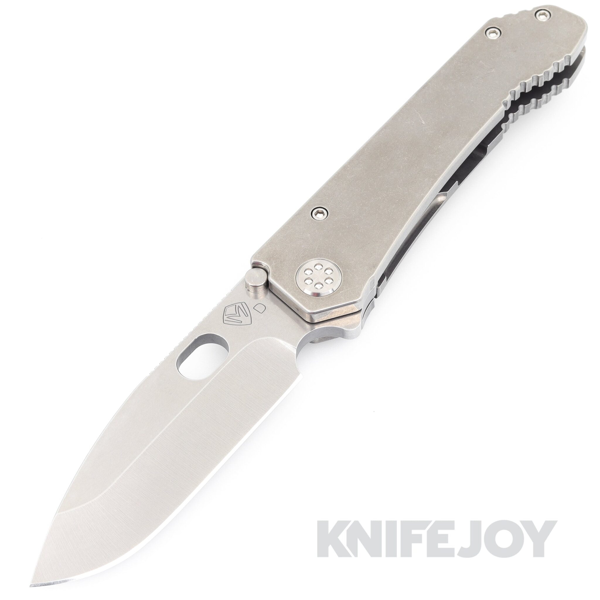 Medford Knives 187 DP D2 Tumbled Blade with Tumbled Handles/ Standard Hardware and Clip