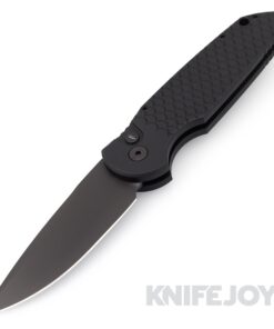 Pro-tech Knives PTTR-3X1 Operator Tactical Response 3 Black Handle/Black Blade Fish Scale Auto