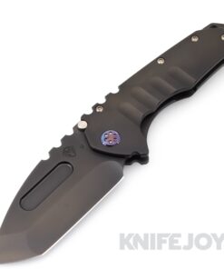 Medford Knives Praetorian "T" CPM 20CV PVD Tanto Blade with PVD Handles/ Flamed Hardware and Clip KJ Exclusive