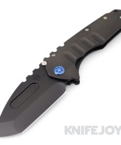 Medford Knives Praetorian "T" CPM 20CV PVD Tanto Blade with PVD Handles/ Blue HW and Clip KJ Exclusive