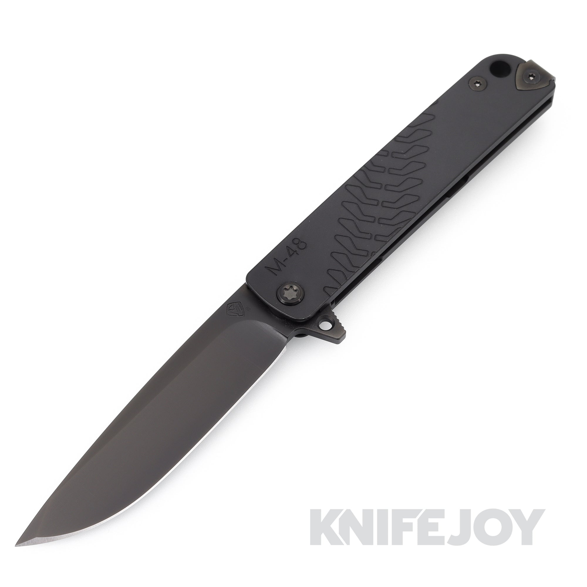 Medford Knives M-48 S35VN PVD Blade with Black Handle/ PVD HW