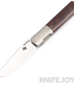 Brad Zinker Knives Urban Barlow 3.0 Front Flipper Linerlock Stonewashed CPM 154 Blade with Cocobolo Scales