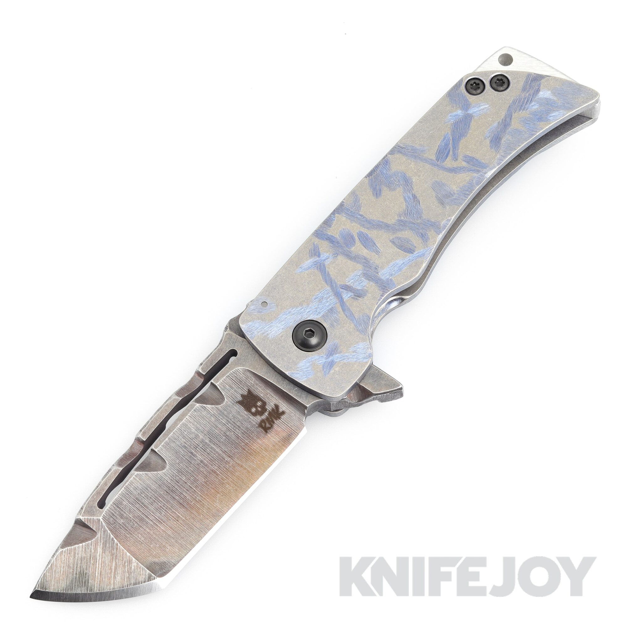 RichMade Knives AP Grim Reaper Precision 440C Matthews Blade with Custom Titanium Scales