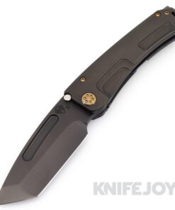 Medford Knives Marauder-H S35VN PVD Tanto Blade with PVD Handles/ Bronze Hardware and Clip