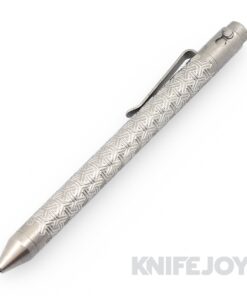 Nottingham Tactical TiButton Right Hand Double Lock YKNOTT Pilot Tumbled G2 Full-Size Pen