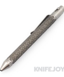 Nottingham Tactical TiButton Right Hand Double Lock Parker YKNOTT ANODIZED Titanium Pen