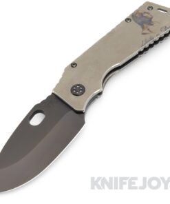 Medford Knives TFF-1 S35VN PVD Blade with Tumbled Constitutional Handle/ PVD Hardware and Clip