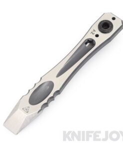 Zach Wood Custom Tools 5" A2 Clip-It Viper Pocket Pry Bar Polished