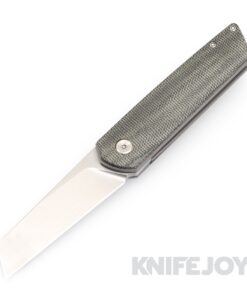 Brian Brown Knives Finch Liner Lock M390 Hand Rubbed Satin Blade with Black Micarta Handles