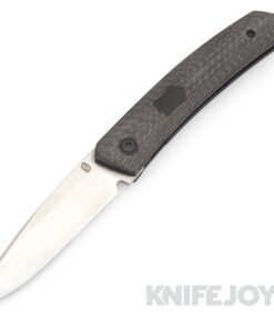 Jared Oeser F22 Powered by Lee Williams Kickstop Machine Satin M390 Blade with Carbon Fiber Handles/ Option 2 All PVD