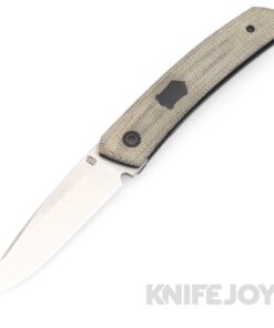 Jared Oeser F22 Powered by Lee Williams Kickstop Machine Satin M390 Blade with Green Micarta Handles/ Option 2 All PVD