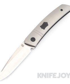 Jared Oeser F22 Powered by Lee Williams Kickstop Machine Satin M390 Blade with Titanium Handles/ Option 2 All PVD