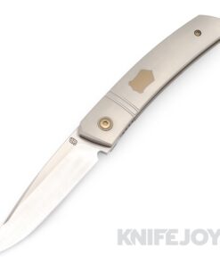 Jared Oeser F22 Powered by Lee Williams Kickstop Machine Satin M390 Blade with Titanium Handles/ Option 3 All Bronze