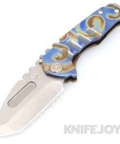 Medford Knives Praetorian Genesis "T" S45VN Tumbled Tanto Blade with Flamed Ripcurl Handles/ Bronze Spring/ Standard Hardware/ Flamed Clip