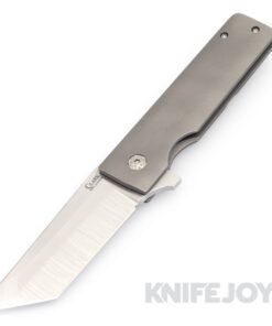 David Clark Knives Grunt 3.75 Flipper Magnacut Blade with Titanium Scales