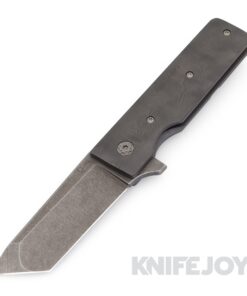 David Clark Knives Grunt 3.25 Flipper Magnacut Blade with Carbon Fiber Scales