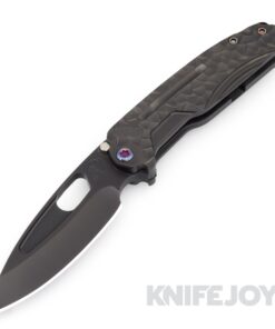 Medford Knives Infraction S35VN PVD Blade with PVD "Peaks & Valleys" Sculpted Handles/ Flamed Hardware and Clip