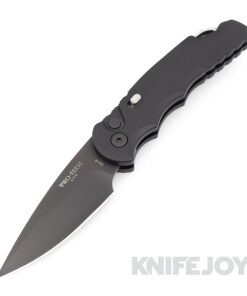 Pro-tech Knives PTT503 Auto Tactical Response 5 Black Handle with S35VN DLC Blade Knife