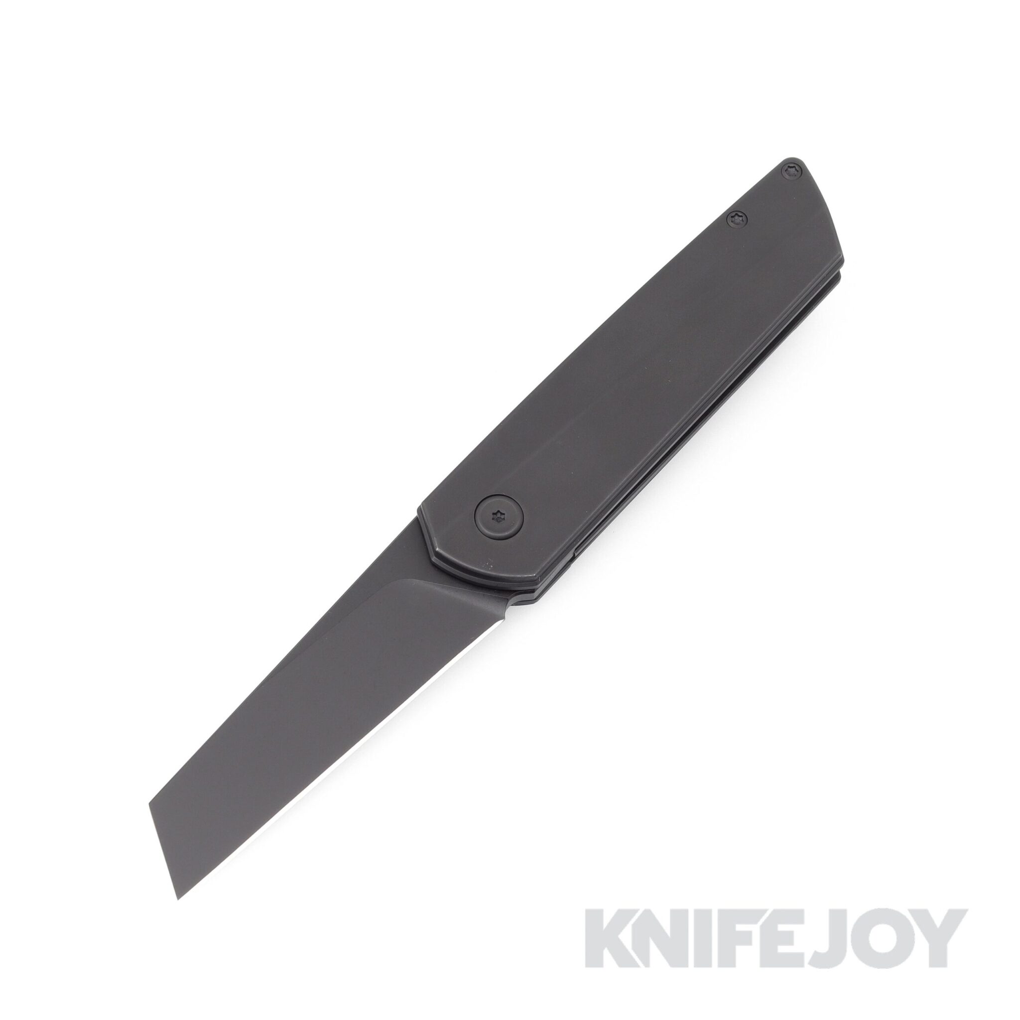 Brian Brown Knives Finch Liner Lock M390 PVD Blade with Black Out Titanium Handles/ Black Standoffs