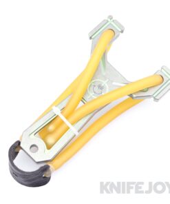 Zach Wood Custom Tools KnifeJoy "Grinch" Green Anodized Titanium Lil Menace Sling Shot