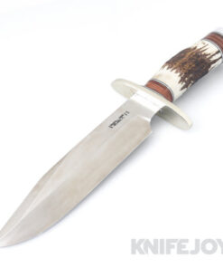 Randall Made Knives Model 12 Sportsman's Bowie 9" #14 SS3 NS2 FCH N25 with Black Sheath Stag Handle