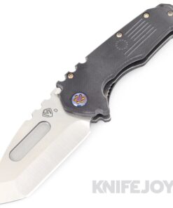 Medford Knives Praetorian Scout M/P D2 Tumbled Tanto Blade with Black G10 Handles/ Flamed Hardware and Clip