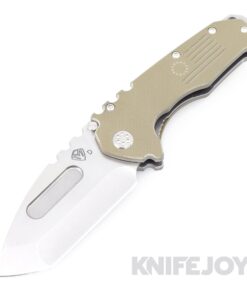 Medford Knives Praetorian Scout M/P D2 Tumbled Tanto Blade with OD Green G10 Handles/ Standard Hardware and Clip