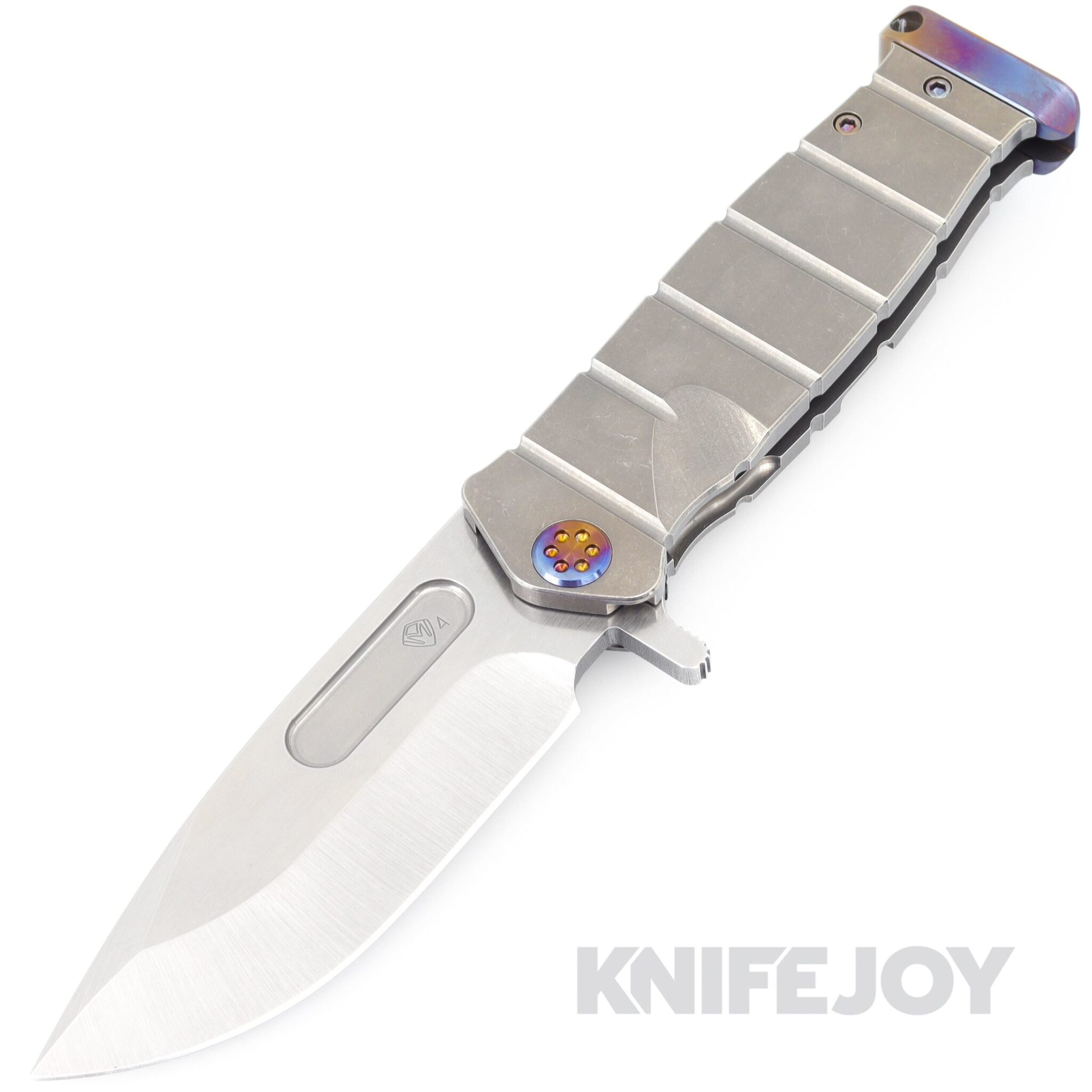 Medford Knives USMC FF S45VN Tumbled Blade with Tumbled Handles/ Flamed Hardware/ Clip/ Pommel