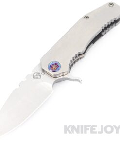 Medford Knives 187 Flipper D2 Tumbled Blade with Tumbled Handles/ Flamed Hardware and Clip