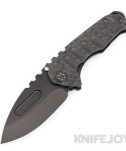 Medford Knives Praetorian Genesis "T" S45VN PVD Drop Point Blade with PVD Peaks & Valleys Handles/ PVD Hardware and Clip