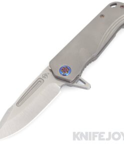 Medford Knives Proxima S45VN Tumbled Blade with Tumbled Handles/ Flamed Hardware and Clip