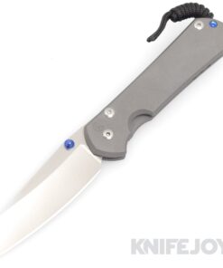 Chris Reeve Knives Large Sebenza 31 Plain Insingo Blade with Plain Titanium Handles Knife