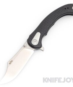 B'yond EDC BEDC2201-BK Motiv Flipper Folder Satin Plain Blade with Black Textured FRN Handles