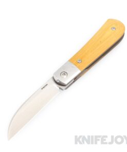 Enrique Pena Custom Front Flipper Swayback with Damasteel Bolsters/ Micarta Handles