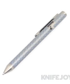 Fellhoelter/ Captain Axel Tibolt Engraved Celtic Blue Titanium Pen/ Blue Captain's Cap/ Blue Celtic Clip