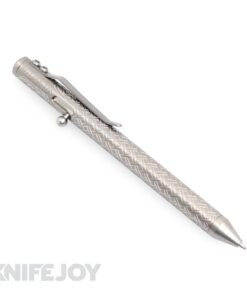Fellhoelter TiBolt LEFTY Pen Engraved Celtic Full Titanium Pen