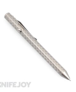 Fellhoelter TiBolt LEFTY Pen Engraved Dragon Scales Full Titanium Pen