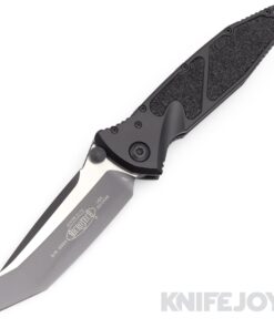 MICROTECH 161-1T SOCOM Elite Tanto Tactical Standard Blade with Black Aluminum Handles