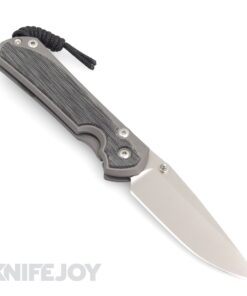 Chris Reeve Knives LEFT HAND Large Sebenza 31 Drop Point Magnacut Blade with Black Micarta Inlay Handles Knife