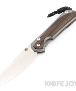 Chris Reeve Knives Large Sebenza 31 Insingo Magnacut Blade with Macassar Ebony Inlays Handles