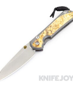 Chris Reeve Knives Large Sebenza 31 Insingo Magnacut Blade with Box Elder Inlay Handles Knife