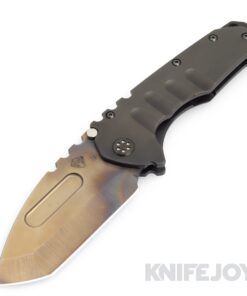 Medford Knives Praetorian "T" 3V Vulcan Tanto Blade with PVD Handles/ PVD Hardware and Galaxy Clip