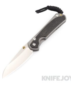 Chris Reeve Knives Small Sebenza 31 Insingo Magnacut Blade with Bog Oak Inlay Titanium Handles Knife
