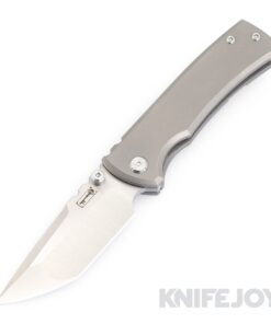 Chaves Ultramar Redencion Street Framelock Belt Finish Tanto Blade with Stonewash Titanium Handles(ST/RT/SWTI/BF)