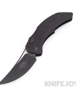 MICROTECH 268A-1T Brachial Auto Single Edge Tactical Standard Blade with DLC Shadow Handles