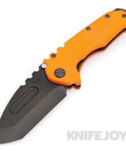 Medford Knives Praetorian Scout M/P D2 PVD Tanto Blade with Hi-Vis Orange G10 Handles/ PVD HW