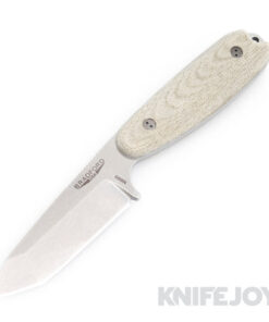 Bradford Knives BRAD35T102 Guardian3.5 Tumbled Tanto Blade with 3D Green Handle