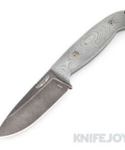 Bradford Knives BRAD45S101N Guardian 4.5 Plain Nimbus Blade with 3D Black Micarta Handles